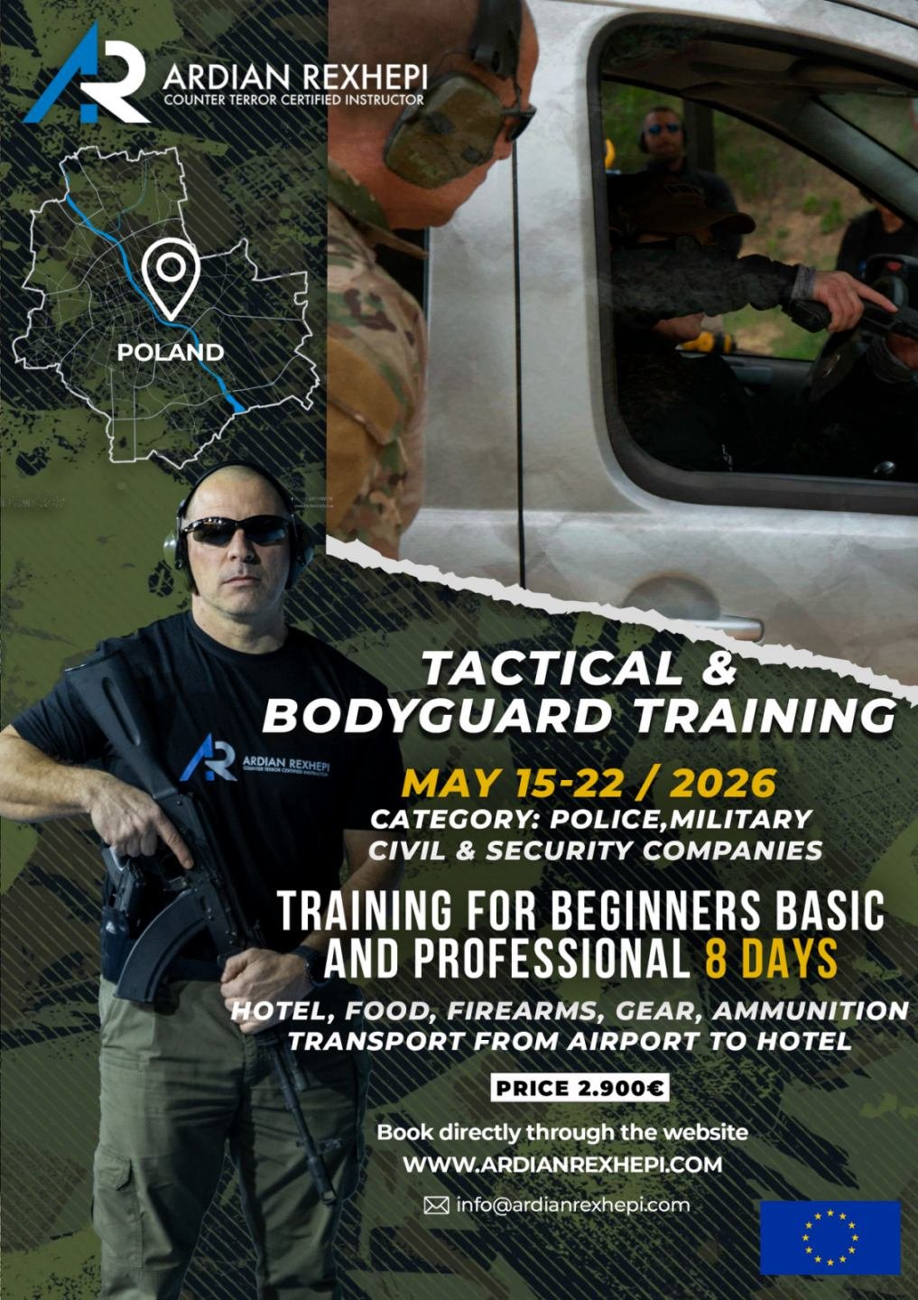 TACTICAL & BODYGUARD TRAINING